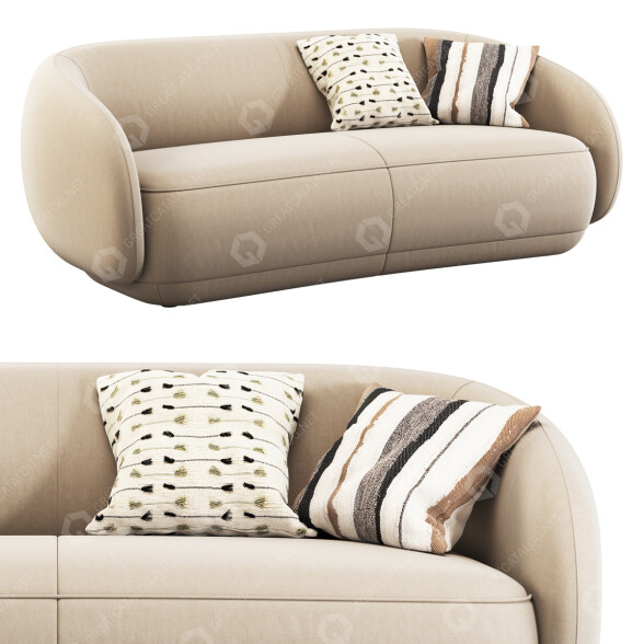 Диван BoConcept Bolzano 3D модель