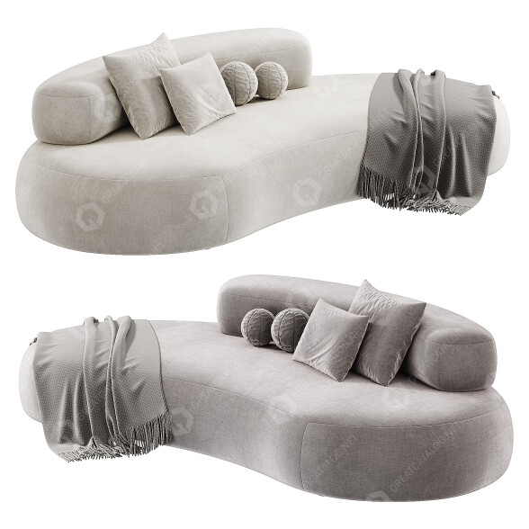 Диван Living Divani Bubble Rock 3D модель