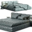 Bed and Bedside Tables Manzzeli Dannisha - babarikograf