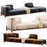 Sofa Prostoria Sabot Composition 19 - zircon
