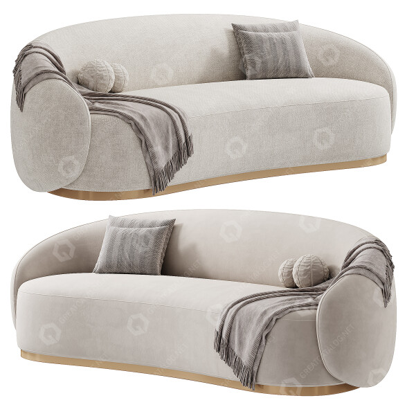 Sofa Eichholtz Amore 3D-Modell
