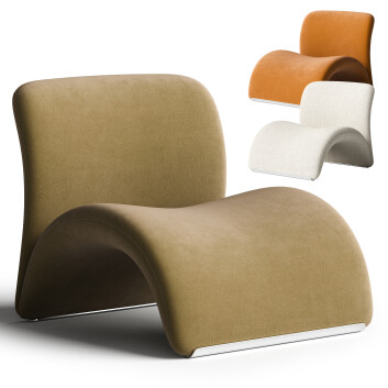 Charmy Decor Modern Nordic Lounge Modèle 3D
