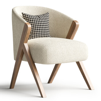 Крісло Zara Home Upholstered Boucle