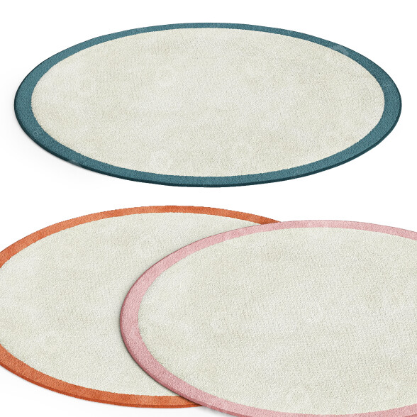 Tapis La Redoute Ronoda Round modèle 3D
