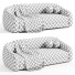 Sofa CB2 Laszlo Camel Brown by Ross Cassidy - mukhammadnur