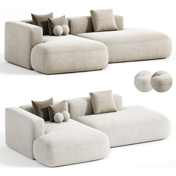Sofa  Roxen 3D model