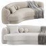 Sofa Philippe Hurel Yumi - bobur extrude