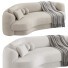 Sofa Philippe Hurel Yumi - bobur extrude