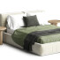 Bett und Nachttischchen Flexteam Slim One - cirius