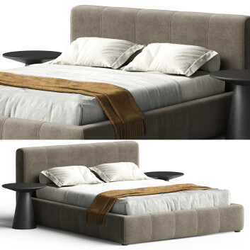 Ліжко та тумбочки Bend Platform by Designlush