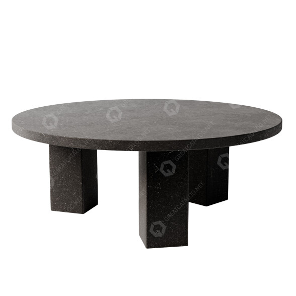 Журнальний столик Zara Home Limestone 3D модель