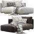Chaise Longue Flexform Edmond - ED-MONTE