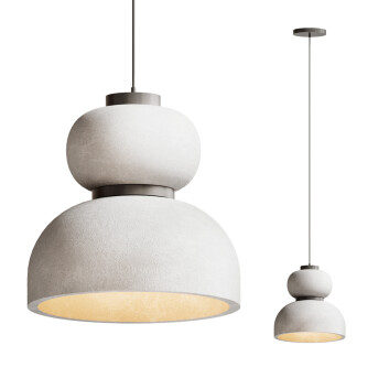 Підвісний світильник  Japandi Lantern Shaped S 3D модель