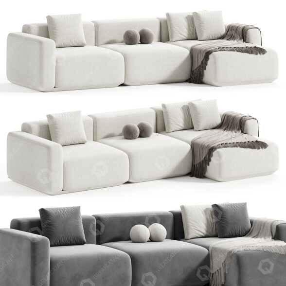 Sofa Grant 3D-Modell