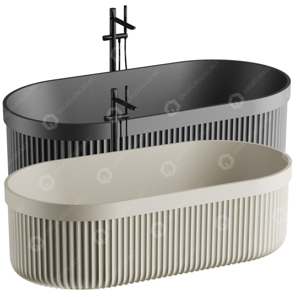Badewanne Inbani Heritage 3D-Modell