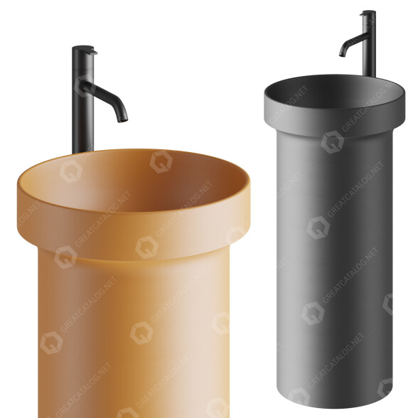 Lavabo Inbani Arc Modelo 3D