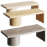 Mesa de centro High Fashion Home Linea Rectangular - andreyhrymaliuk