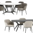 Tische und Stühle Maxalto Caratos Dinning Set - infinity.vision