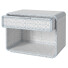 Mesita de noche Restoration Hardware Santiago Cane - 3drj