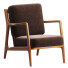 Fotel Poly & Bark Verity Lounge - zircon