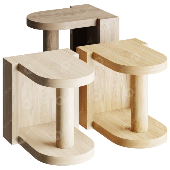 Beistelltisch Bernhardt Trianon 3D-Modell