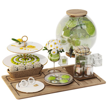 Декор Decorative Set 02 3D модель