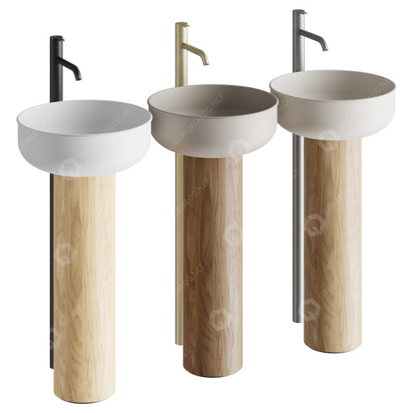 Waschbecken Inbani Prime Freestanding 3D-Modell