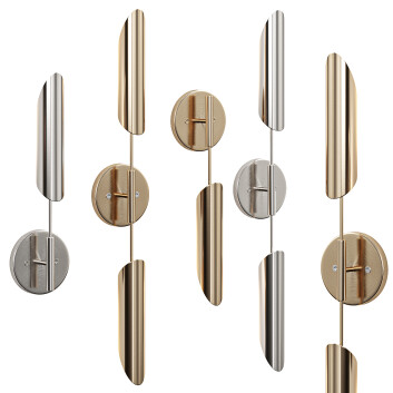 Wandlampen 0769WL 2AB by Milosh Tendence