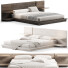 Bett CB2 Andes Acacia Wood Platform Queen - Zikkoo