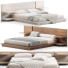 Bett CB2 Andes Acacia Wood Platform Queen - Zikkoo