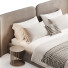 Beds and Bedside Tables The High Wall Dorris - Zikkoo