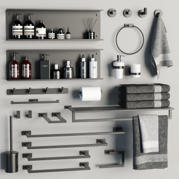 Аксесуари Bathroom 22 3D модель
