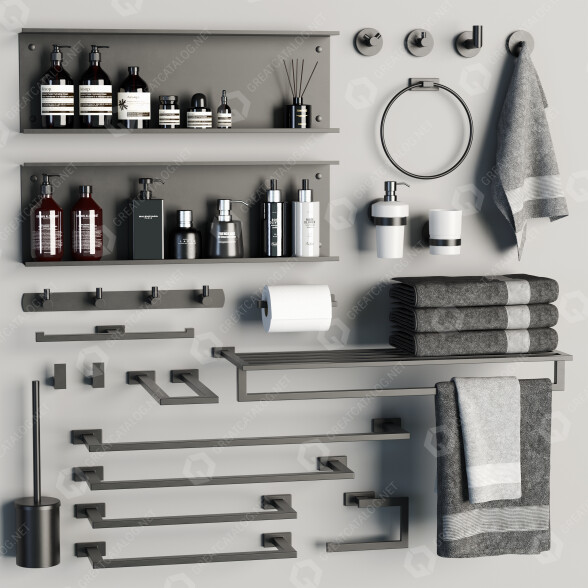 Аксесуари Bathroom 22 3D модель