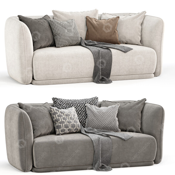 Sofa Bolzan Jill model 3D