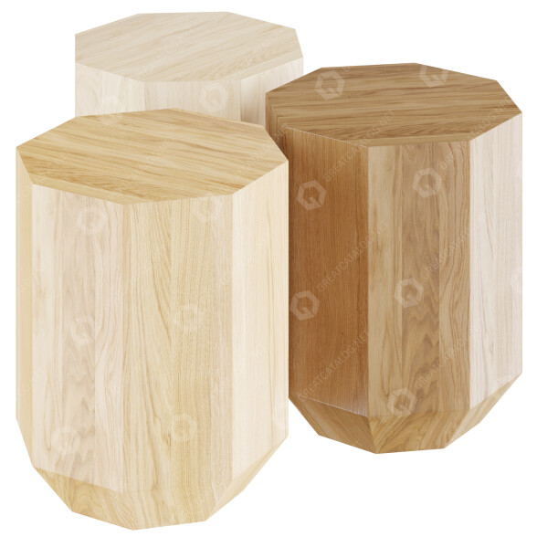 Coffee Table Arteriors Java End 3D model - GreatCatalog 44940