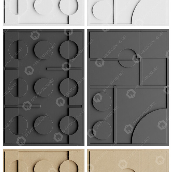Bilder Minimalist 3D-Modell