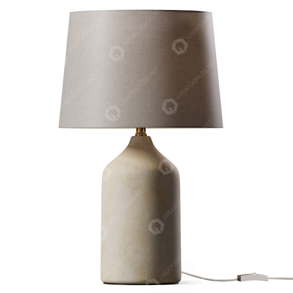 Настільнa лампа Zara Home Base Blanche 3D модель