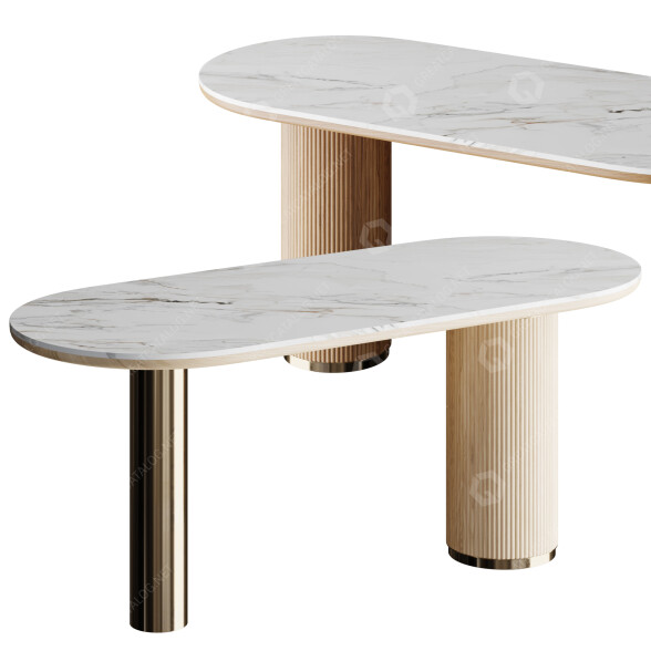 Table console Ana Roque Interiors Malala modèle 3D