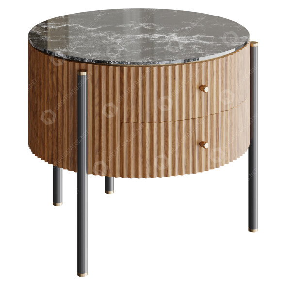 Тумбочка Ana Roque Interiors Moonlight 3D модель