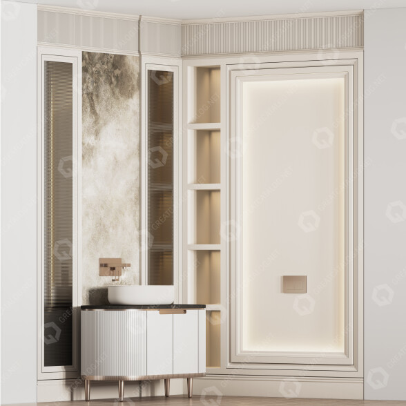 Ванна кімната Furniture Set 11 3D модель