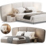 Bed and Bedside Tables Evanyrouse Hicardi - Zikkoo