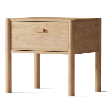 Table de chevet Axel Oak