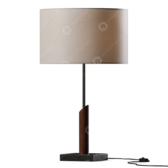 Tischlampe Pottery Barn Cornelius 3D-Modell