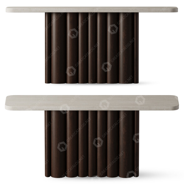 Table console Sixpenny Enzo modèle 3D