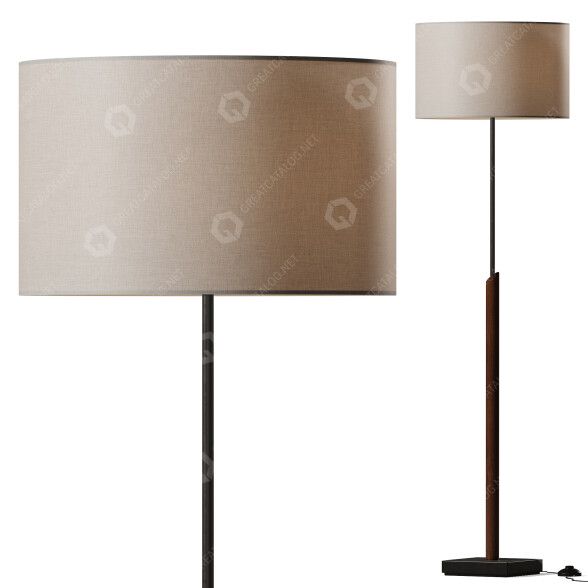 Торшер Pottery Barn Cornelius 3D модель