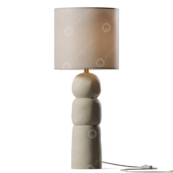 Table Lamp Totem by Alana Crosby 3D model