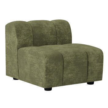 Fotel  West Elm Avalon Channeled Model 3D