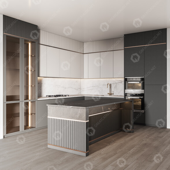 Cuisine 045 modèle 3D