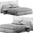 Кровати и тумбочки Elmalek Iris Modern - Zikkoo