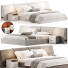 Betten und Nachttische Delavega K281 Modern - Zikkoo